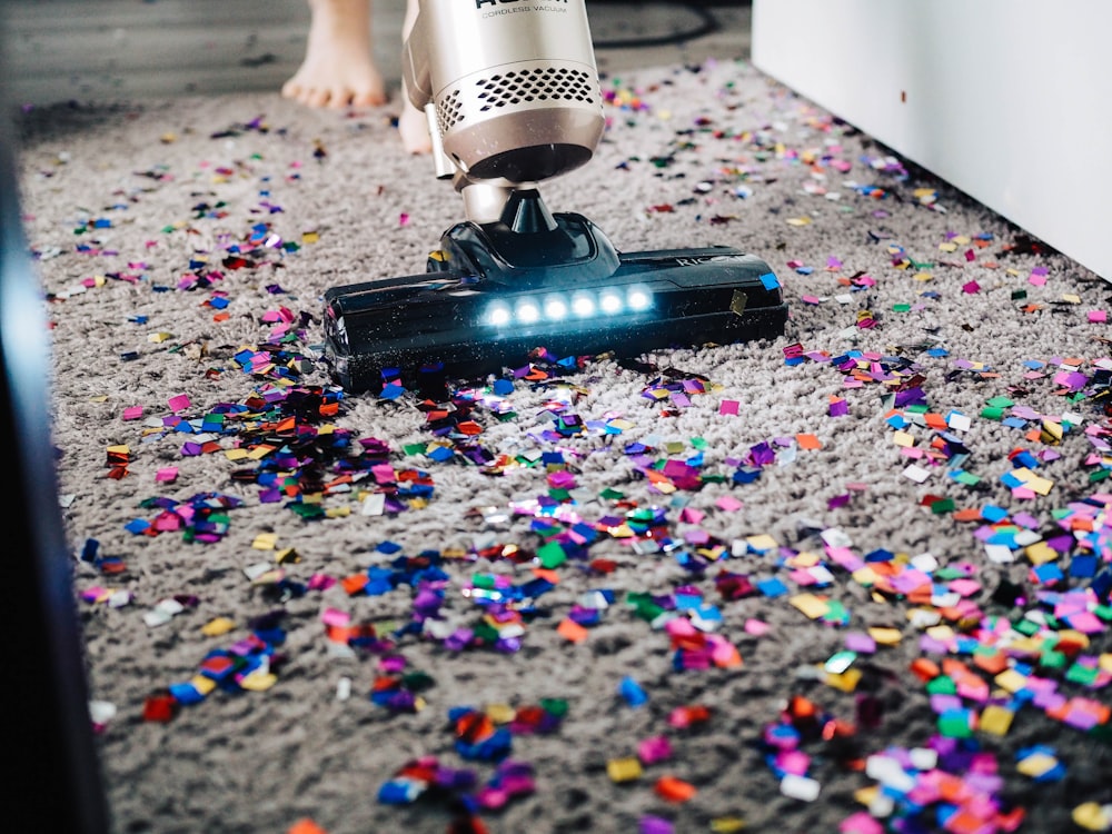 Vacuuming floors